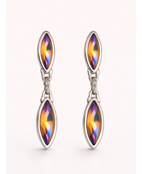 Pendientes Iris Rosa Ciclón