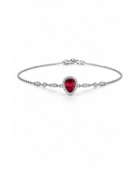 Pulsera Gota Mirlo Rojo...