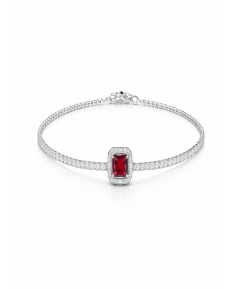 Pulsera Rectángulo Rojo...