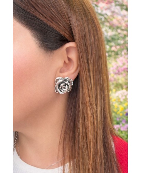 Pendientes Camelia Grande