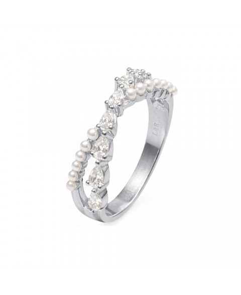 Anillo Cruzado Circonitas y...