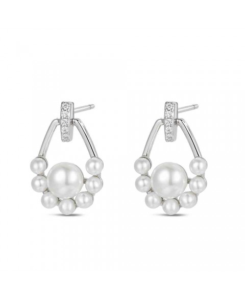 Pendientes Oliva Perlas...