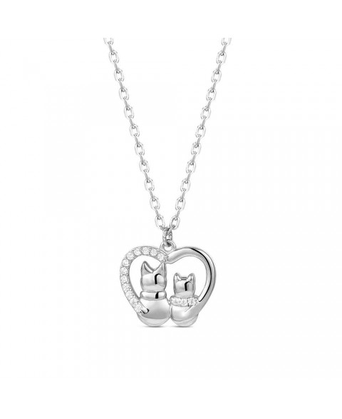 Collar Gatos Circonitas 38...
