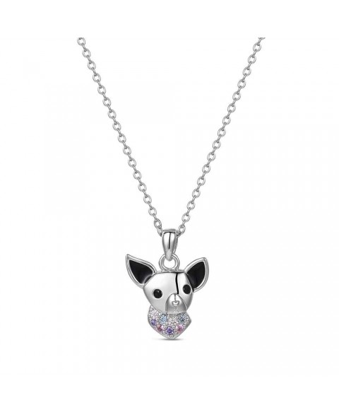 Collar Perro Piedras Color...