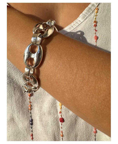 Pulsera Calabrote Ary Plata 