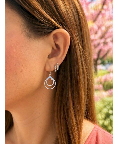 Pendientes Hippie Naela Plata