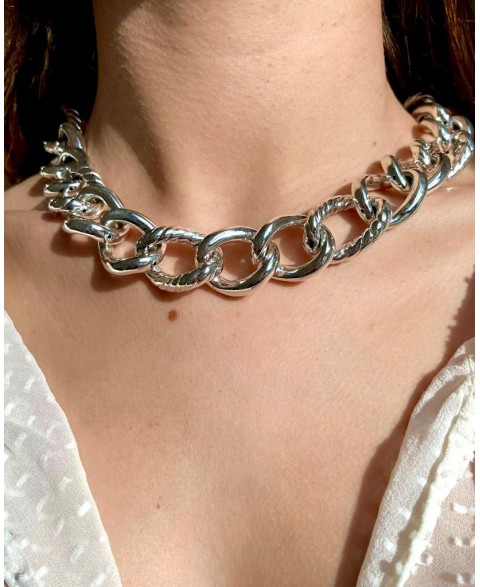 Collar Cecilia Plata
