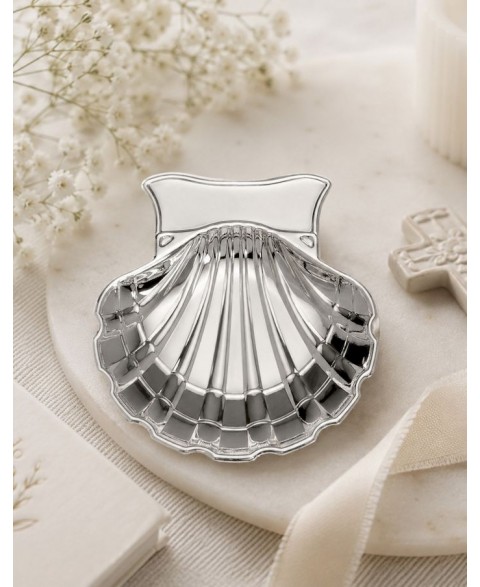 Concha Metal Plateado 