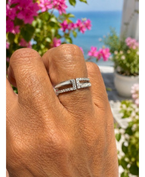 Anillo Alicia Dama Nacar...