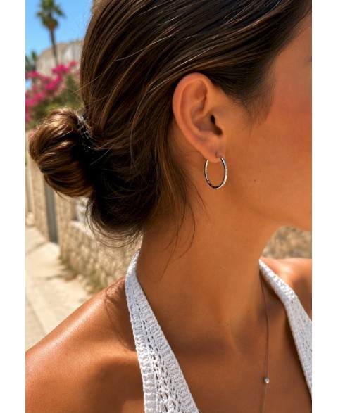 Pendientes Aro Anika 2.4 Cm...