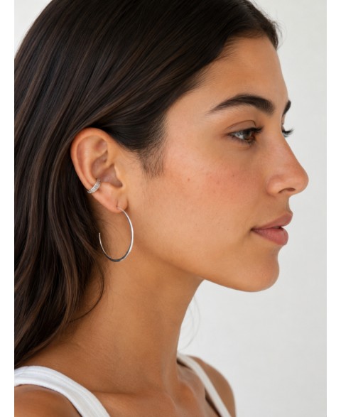 Pendientes Aro Yala 3.9 Cm...