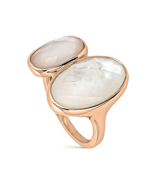 Anillo Tu y yo Eden Oro Rosa
