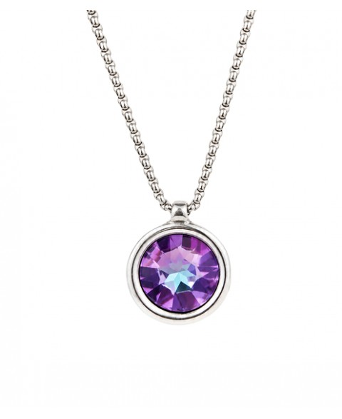 Collar Lunaris Morado Ciclón